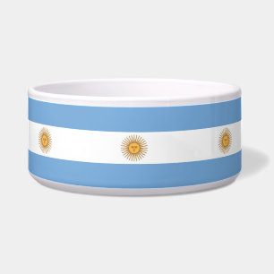 Tigela Argentina Flag Pet Bowl