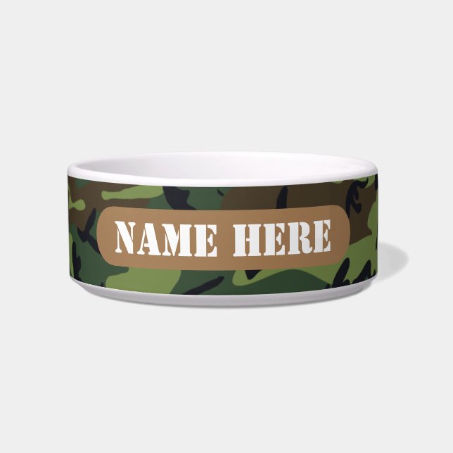 TIGELA ARMY CAMO BOWL PERSONALIZADO (Frente)