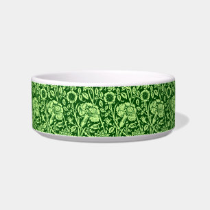 Tigela Art Nouveau Carnação Damask, Forest Green