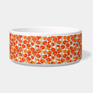 Tigela Art Nouveau Poppies Pet Bowl