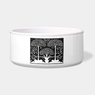 Tigela Art Nouveau Tree Beardsley Pattern