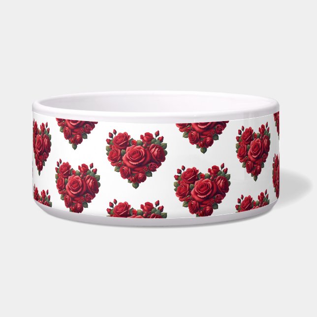Tigela Arte Floral Romântica (Frente)