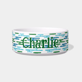 Tigela Auspicious Cloud Bands in Green and Aqua