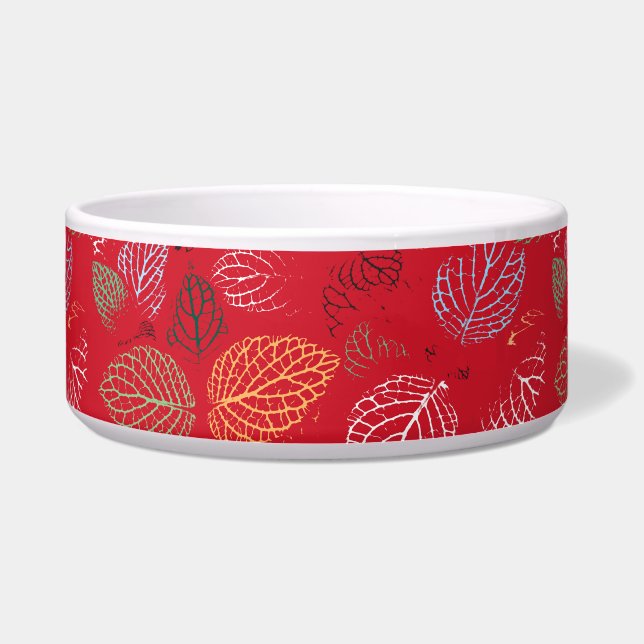 Tigela Autumn, Leaves Pattern (Frente)