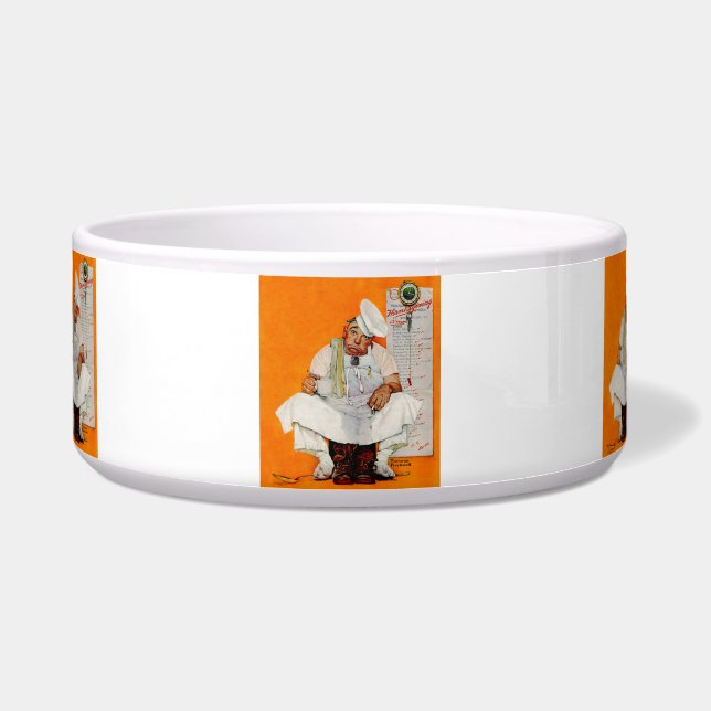 Tigela Azuis do dia da acção de graças (Frente)