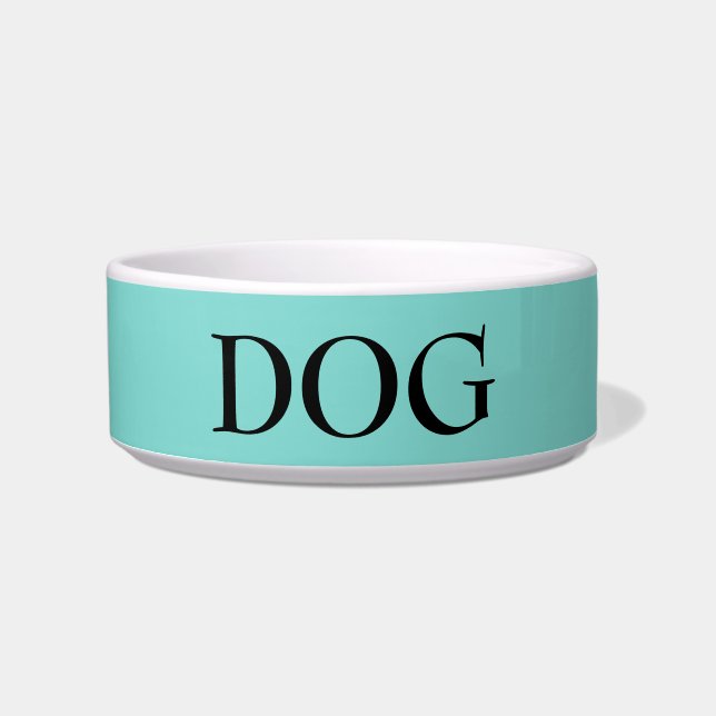 Tigela Azul bonito (Frente)