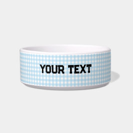 Tigela Azul e branco