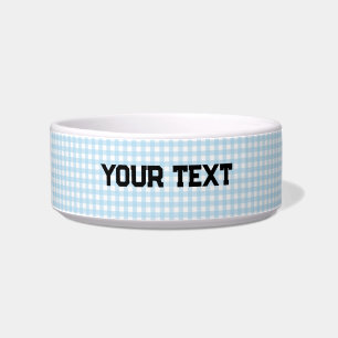 Tigela Azul e branco