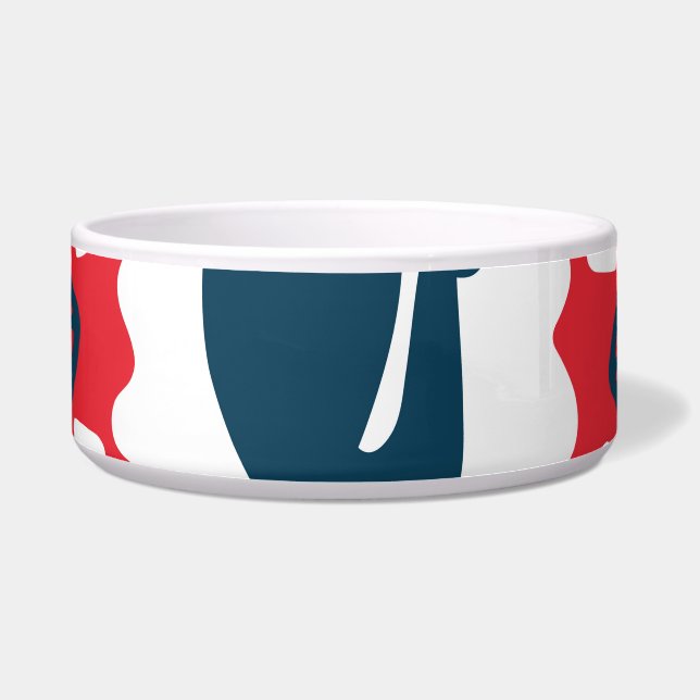 Tigela Azulejo de Natal Folk Doodle Art (Frente)