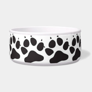 Tigela Bacia cerâmica do alimento para cães/água