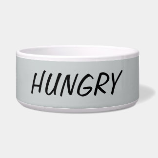 Tigela Bacia com fome do cão