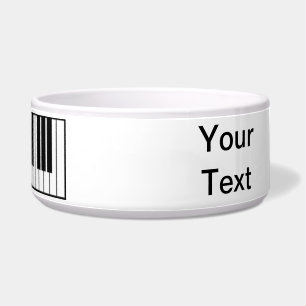 Tigela Bacia customizável do piano