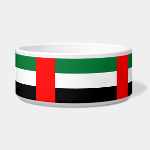 Tigela Bacia do animal de estimação da bandeira de Unit