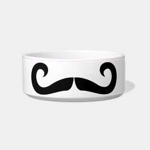 Tigela Bacia do animal de estimação do bigode