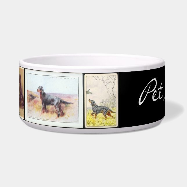 Tigela Bacia do animal de estimação do cartão do cigarro (Esquerda)
