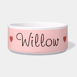 Tigela Bacia do animal de estimação do coração