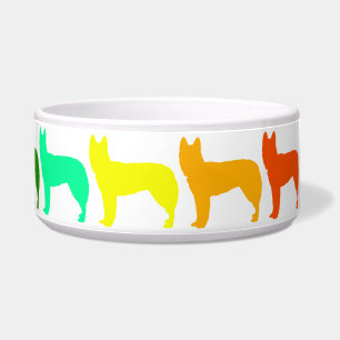 Tigela Bacia do animal de estimação do german shepherd