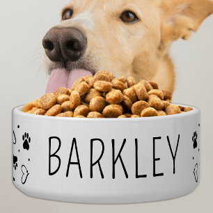Tigela Bacia do cão personalizada