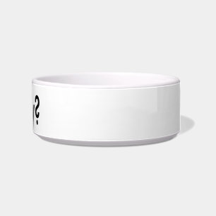 Tigela bacia do gato