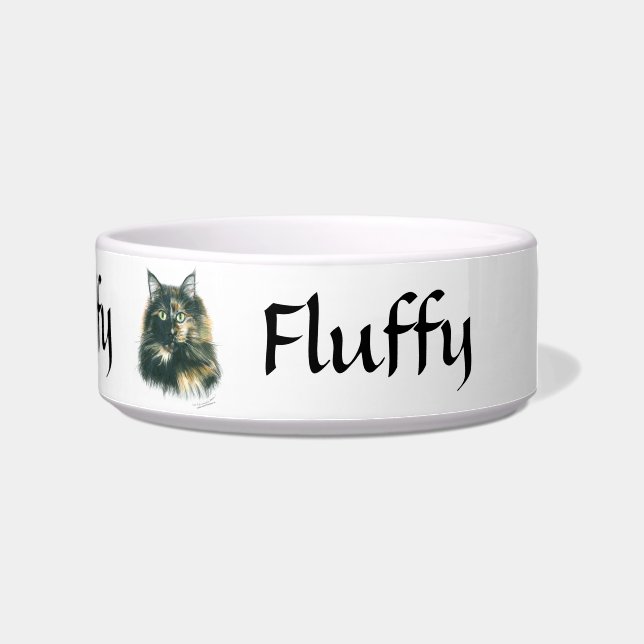 Tigela Bacia do gato da concha de tartaruga (Direita)