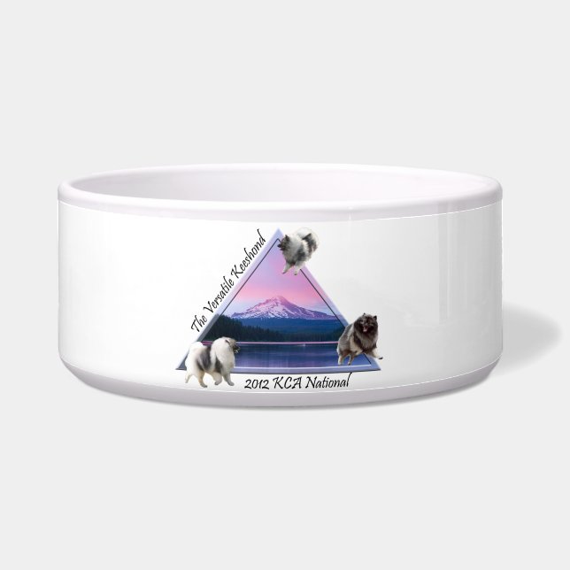 Tigela Bacia nacional do cão de 2012 KCA (Frente)