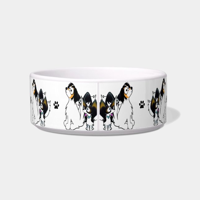Tigela Bacia personalizada do cão (Traseira)