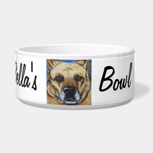 Tigela Bacia personalizada dos alimentos para animais de