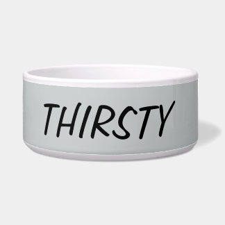 Tigela Bacia sedento do cão