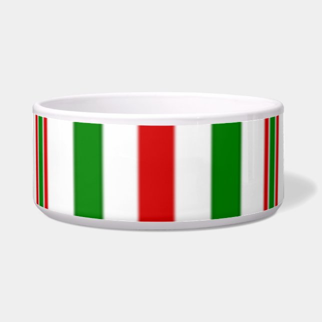 Tigela Bandas decorativas de Natal (Frente)