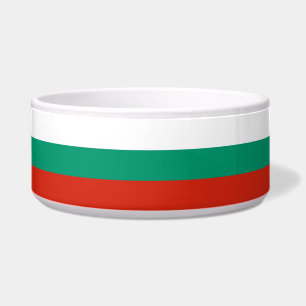 Tigela Bandeira Búlgara Pet Bowl