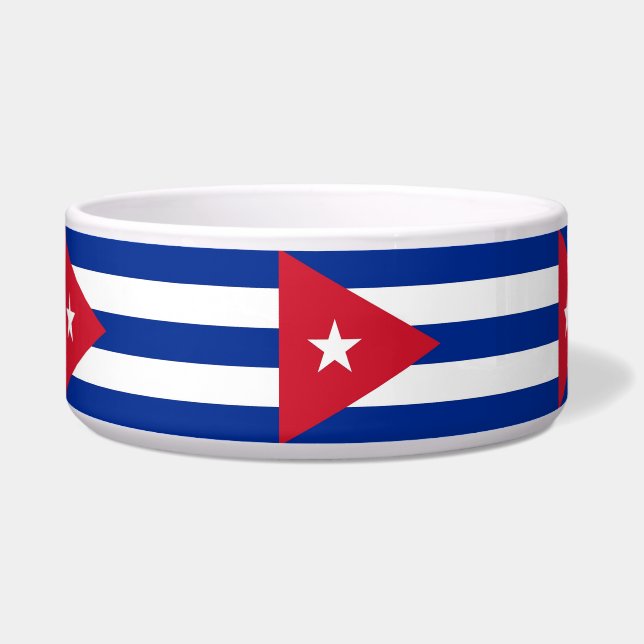 Tigela Bandeira Cubanesa Pet Bowl (Esquerda)