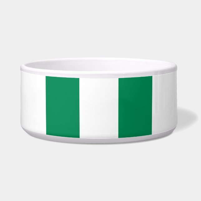 Tigela Bandeira da Nigéria (Frente)