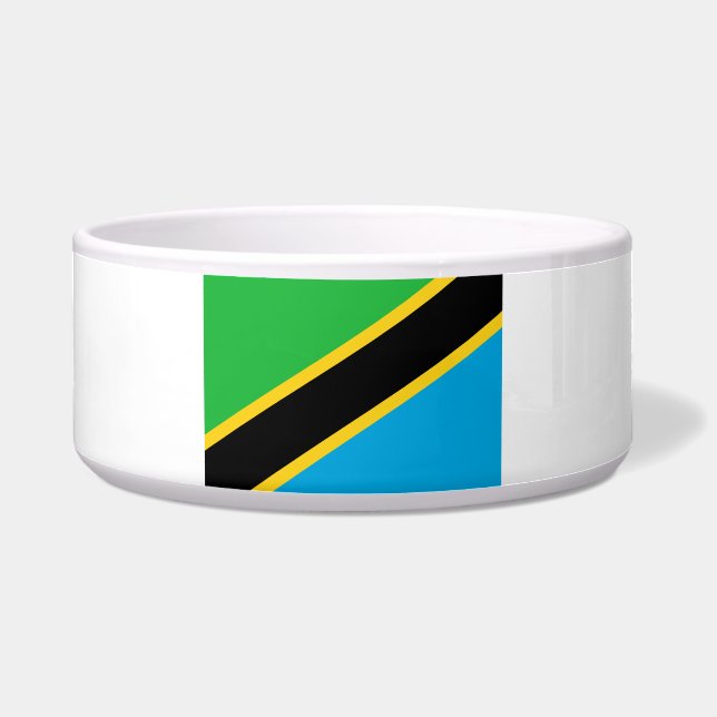 Tigela Bandeira da Tanzânia (Frente)