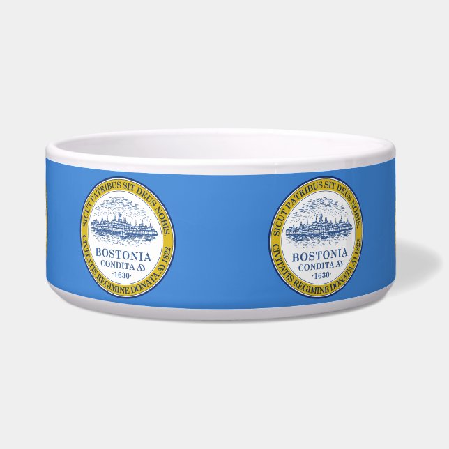 Tigela Bandeira de Boston, Massachusetts Bowl (Frente)