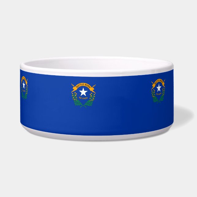 Tigela Bandeira de Nevada (Frente)