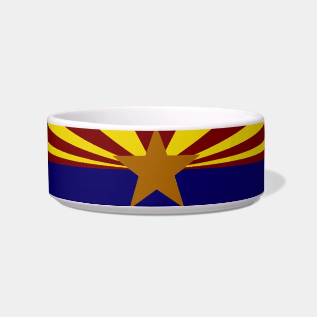 Tigela bandeira do Arizona (Frente)