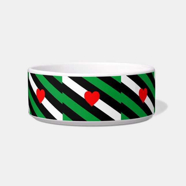 Tigela Bandeira do Orgulho Leather Boi (Frente)