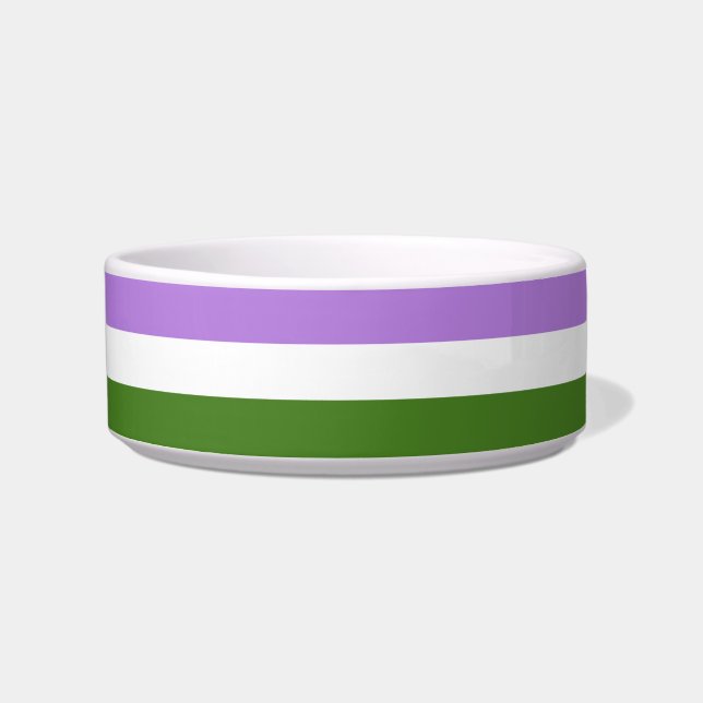 Tigela Bandeira do Orgulho Queer (Frente)