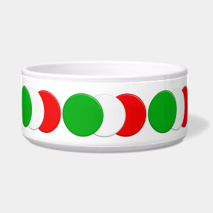 Tigela Bandeira italiana. Bandiera italiana.