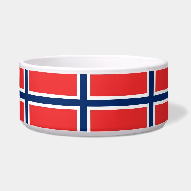 Tigela Bandeira norueguesa (Noruega) (Frente)