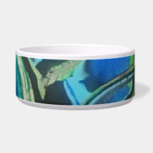 Bicicleta de prato de cães de grande porte de cerâ