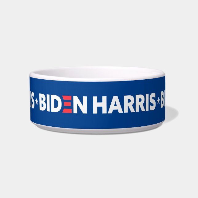 Tigela Biden / Harris White Stars Blue (Frente)