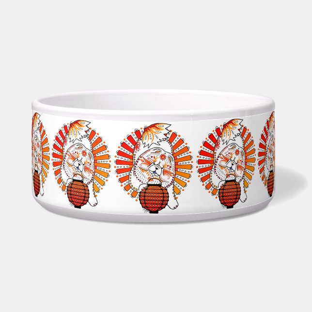 Tigela BINDI MI TANG - Chow - Year of the Dog pet dish (Frente)