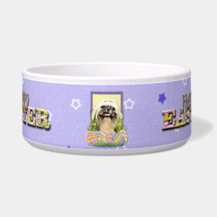 Tigela Biscoitos do ovo da páscoa - Shih Tzu - Opal
