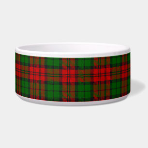 Tigela Blackwatch Campbell Tartan Red Green Xadrez