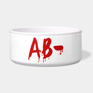 Tigela Blood Group AB - Hospital #Horror Negativo