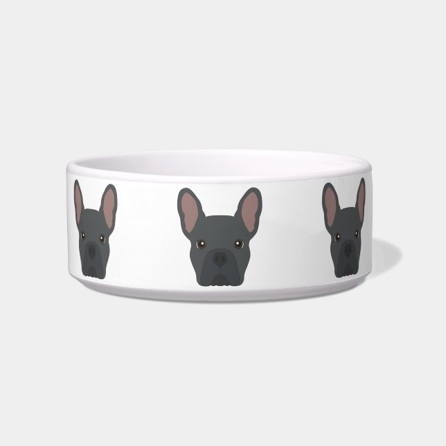Tigela Blue French Bulldog Bowl (Frente)