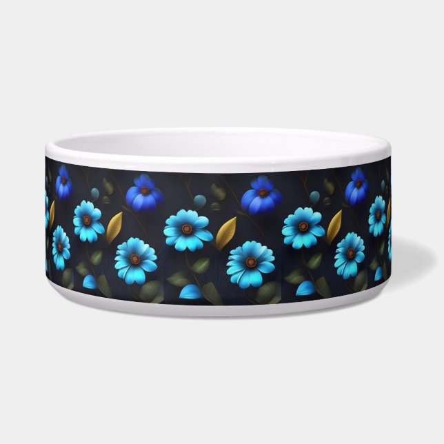Tigela Blumenmuster blaue Blüten (Frente)