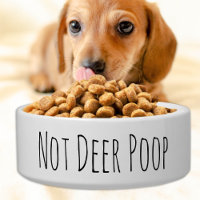 Boliche de Cachorro Engraçado - Cerâmica Coca-Cola
