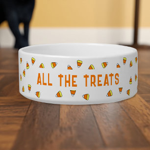 Tigela Boliche de Cães de Halloween